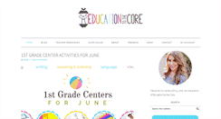 Desktop Screenshot of educationtothecore.com